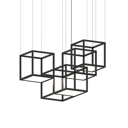 Sonneman Cubix 4 Light LED Pendant