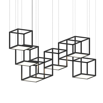 Sonneman Cubix 6 Light LED Pendant