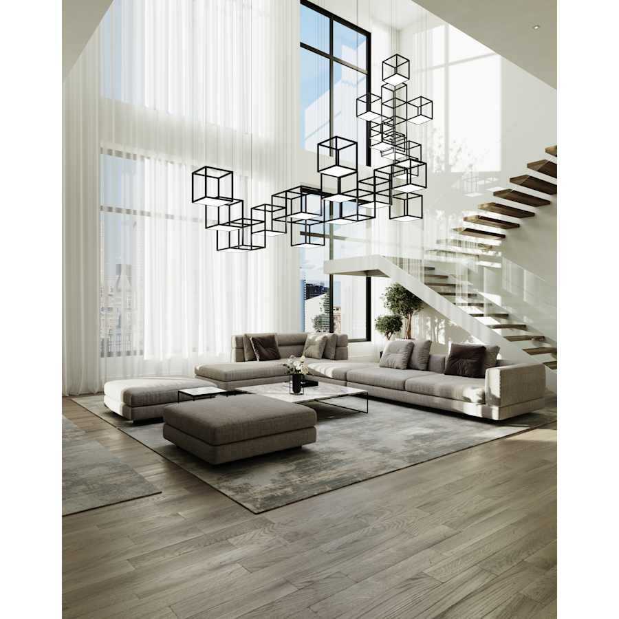 Sonneman Cubix 12 Light LED Pendant