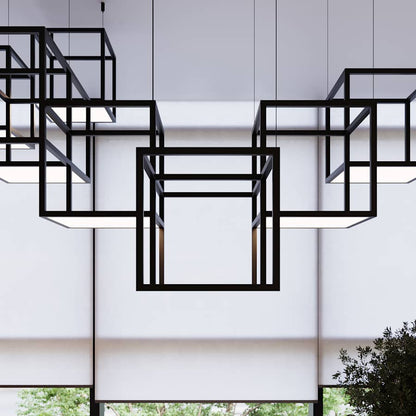 Sonneman Cubix 12 Light LED Pendant