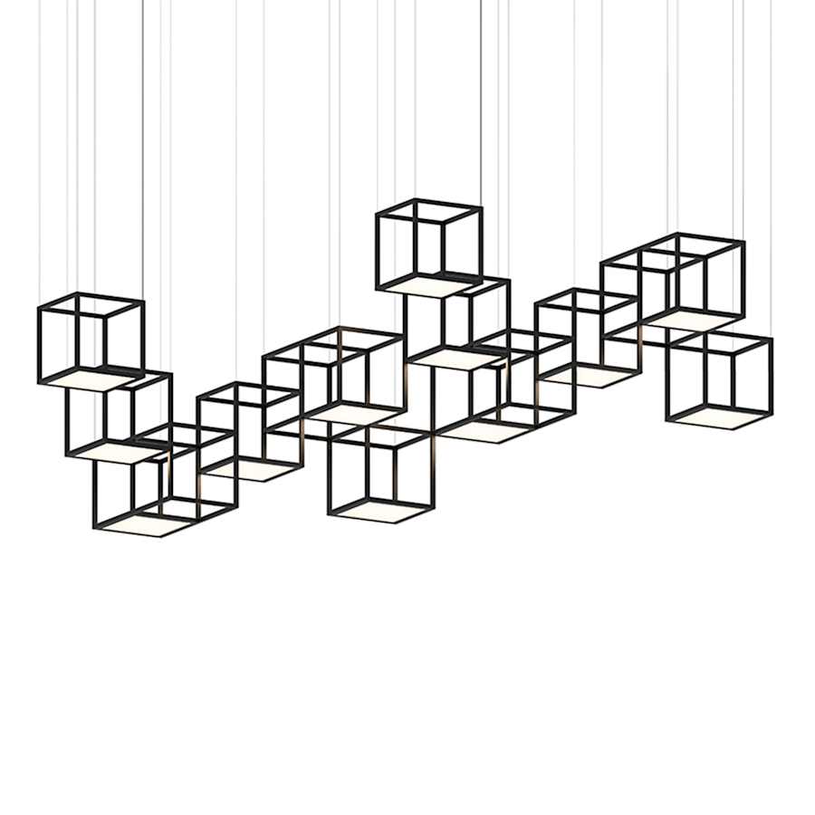 Sonneman Cubix 12 Light LED Pendant