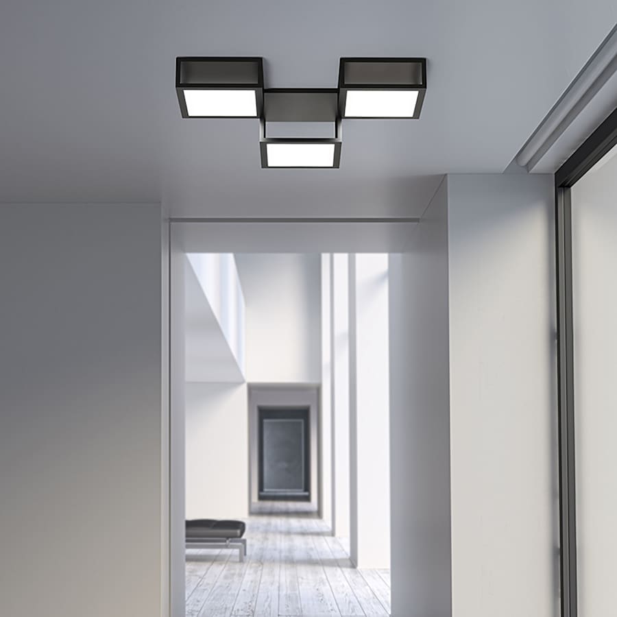 Sonneman Cubix 3 Light LED Surface Mount