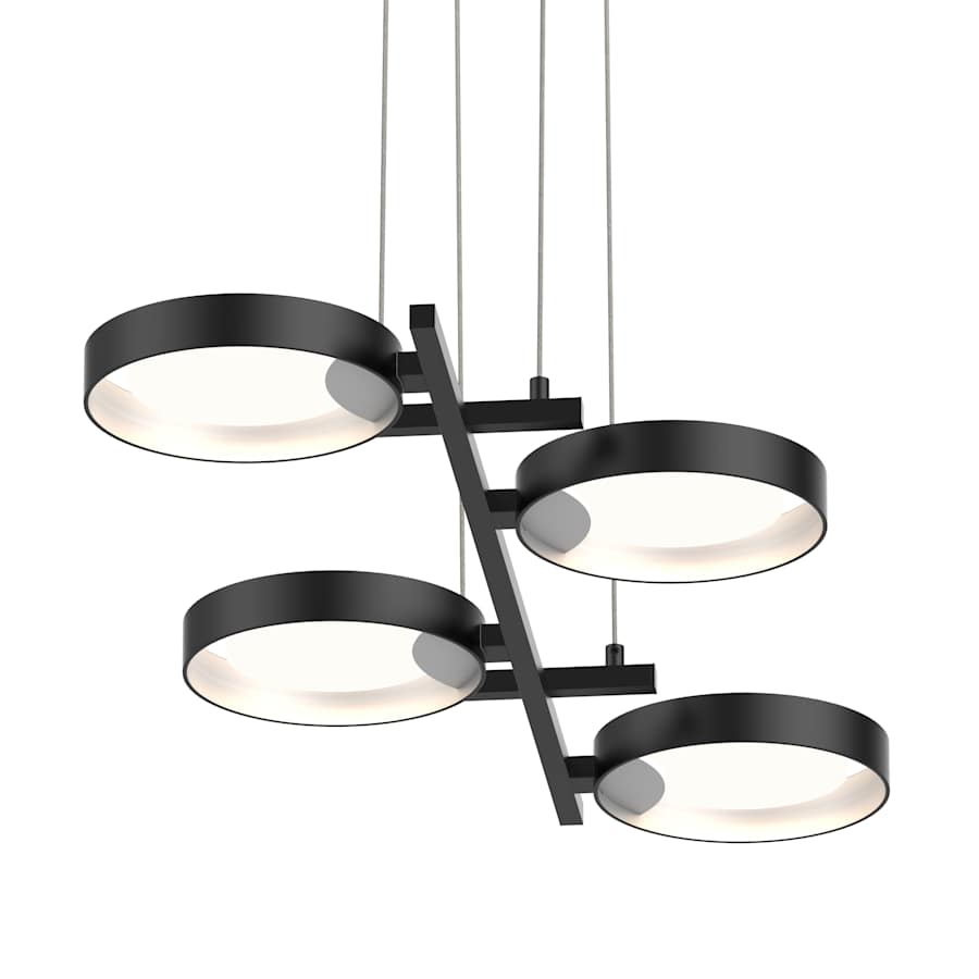 Sonneman Light Guide Ring 4 Light 37-1/2" Wide Full Sized Pendant