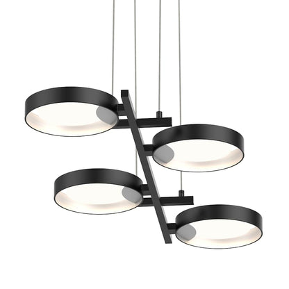 Sonneman Light Guide Ring 4 Light 37-1/2" Wide Full Sized Pendant