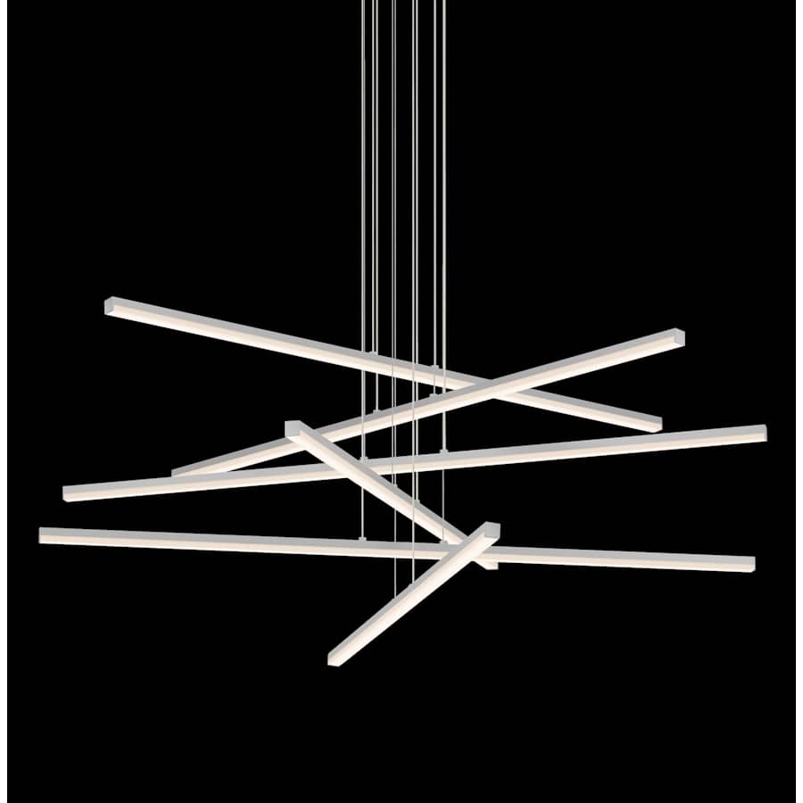 Sonneman Stix 40" Wide 6 Arm LED Chandelier