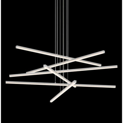 Sonneman Stix 40" Wide Chandelier