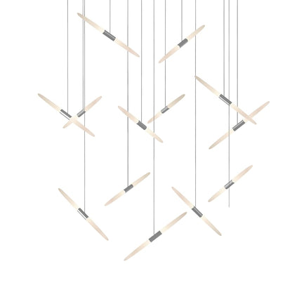 Sonneman Ballet 41' Wide 13 Light Chandelier