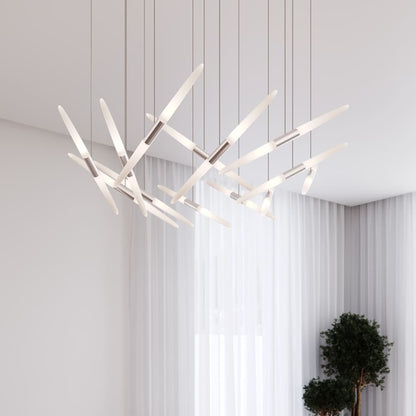 Sonneman Ballet 13 Light 27" Wide LED Abstract Multi Light Pendant