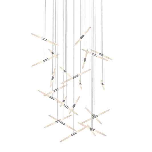 Sonneman Ballet 41' Wide 24 Light Chandelier