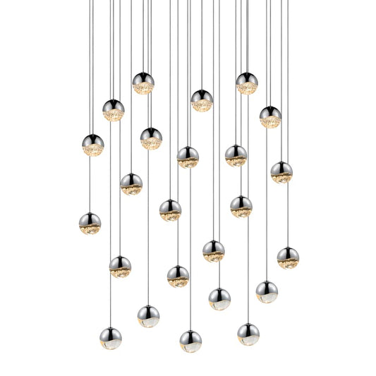 Sonneman Grapes 24 Light 26" Wide LED Suspension Multi Light Pendant