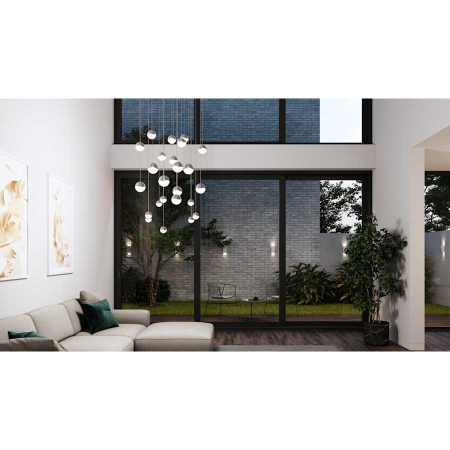 Sonneman Grapes 24 Light 27" Wide LED Suspension Multi Light Pendant