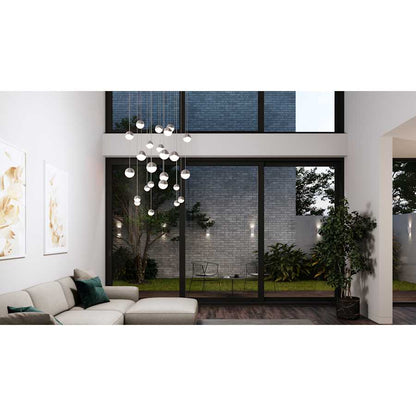 Sonneman Grapes 24 Light 27" Wide LED Suspension Multi Light Pendant