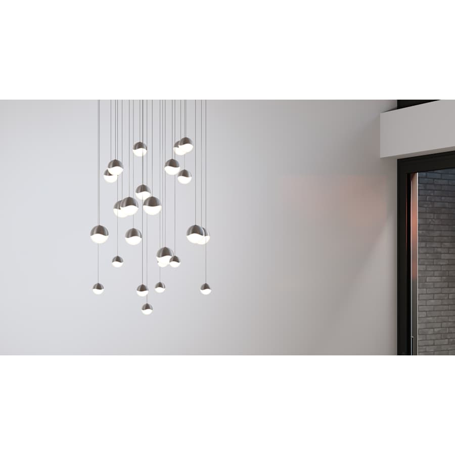 Sonneman Grapes 24 Light 27" Wide LED Suspension Multi Light Pendant
