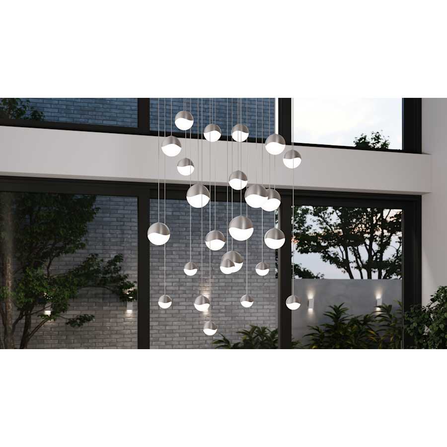 Sonneman Grapes 24 Light 27" Wide LED Suspension Multi Light Pendant