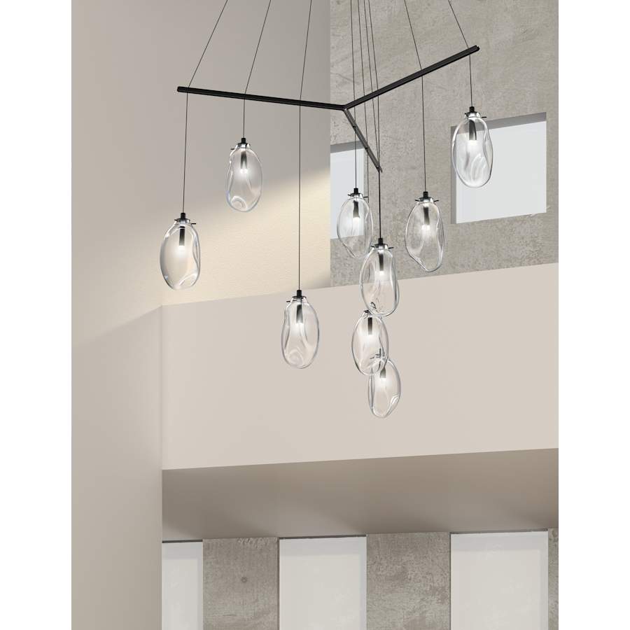 Sonneman Liquid 9 Light 51" Wide Full Sized Pendant