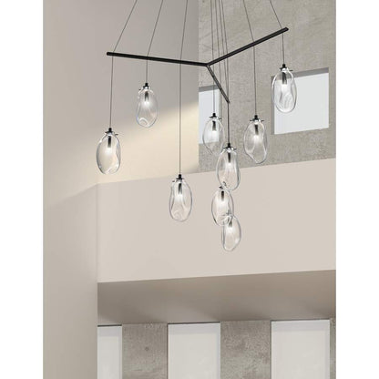Sonneman Liquid 9 Light 51" Wide Full Sized Pendant