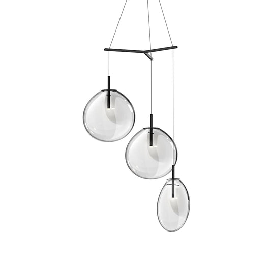 Sonneman Cantina 3 Light 36" Wide Full Sized Pendant