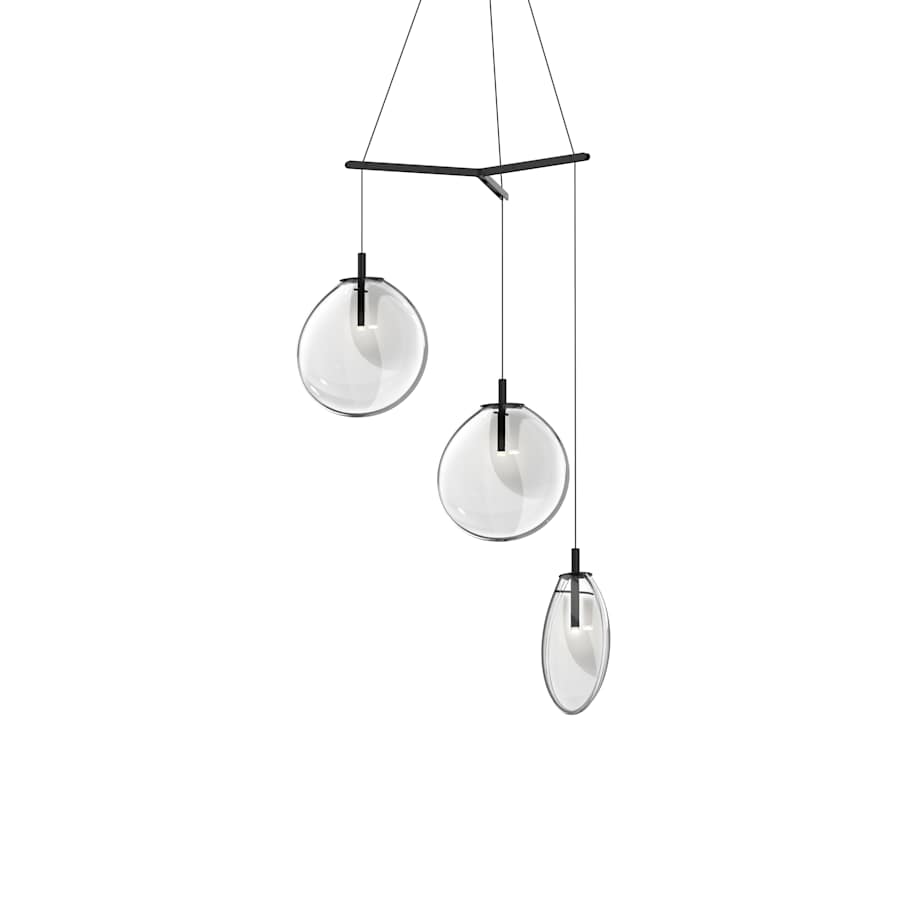 Sonneman Cantina 3 Light 33" Wide Full Sized Pendant