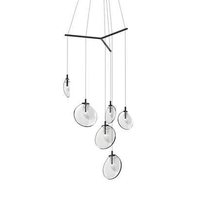 Sonneman Cantina 6 Light 42" Wide Full Sized Pendant