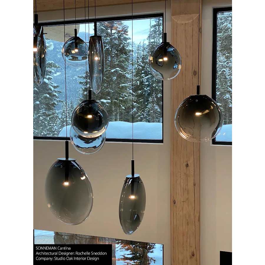 Sonneman Cantina 9 Light 57" Wide Full Sized Pendant