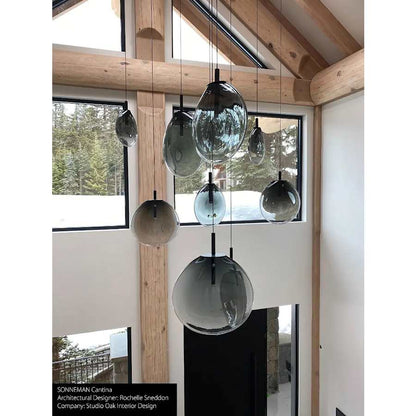 Sonneman Cantina 9 Light 57" Wide Full Sized Pendant