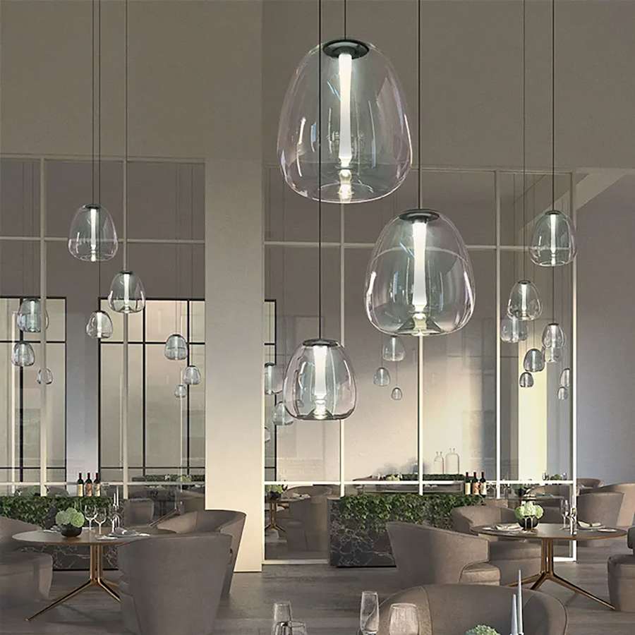 Sonneman Mela 3 Light 20" Wide LED Multi Light Pendant