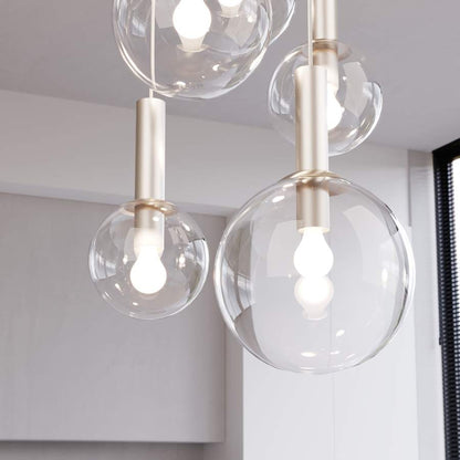 Sonneman Bubbles 5 Light 26" Wide Multi Light Pendant