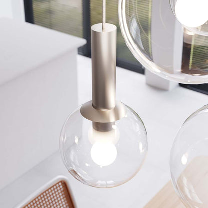 Sonneman Bubbles 5 Light 26" Wide Multi Light Pendant