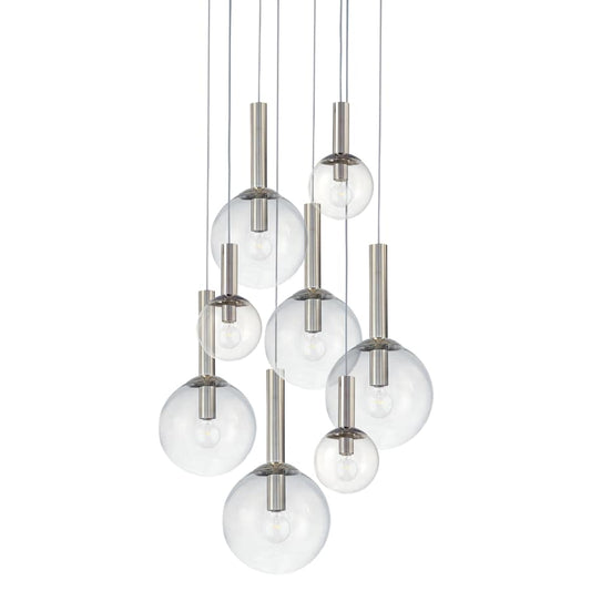 Sonneman Bubbles 8 Light 29" Wide Multi Light Pendant