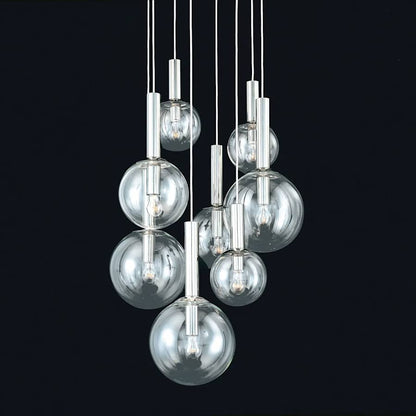 Sonneman Bubbles 8 Light 29" Wide Multi Light Pendant