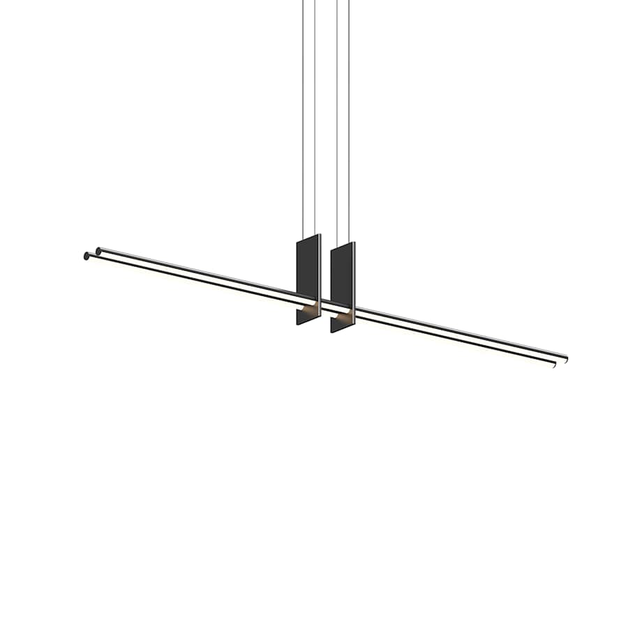 Sonneman Fino Duo 60" Wide Suspension Linear Pendant