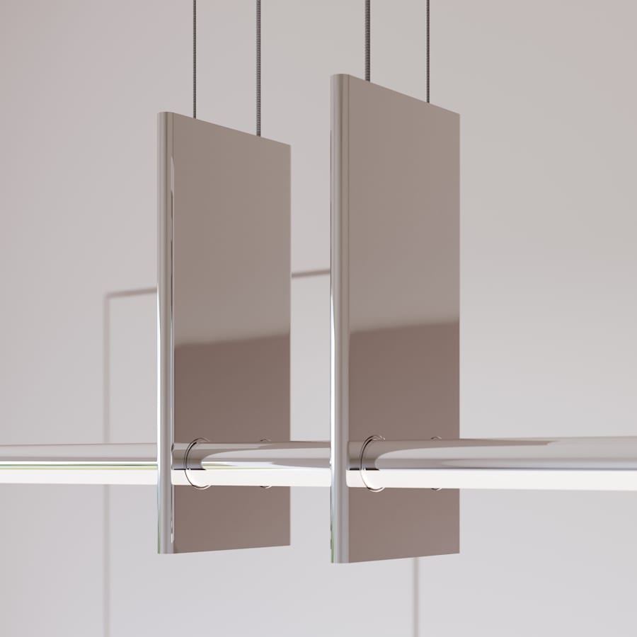Sonneman Fino Duo 60" Wide Suspension Linear Pendant