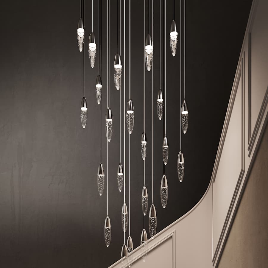 Sonneman Sultana 37" Wide Multi Light Pendant