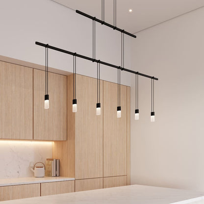 Sonneman Suspenders LED 2-Tier Linear Pendant