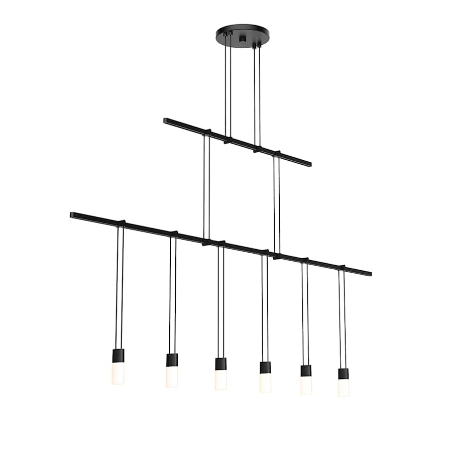 Sonneman Suspenders LED 2-Tier Linear Pendant