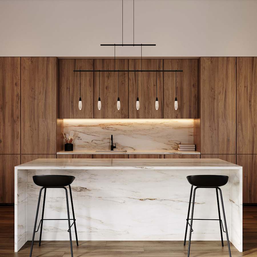 Sonneman Suspenders LED 2-Tier Linear Pendant