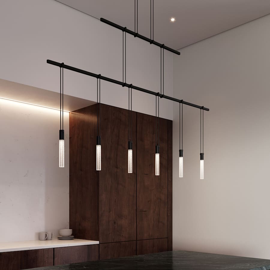 Sonneman Suspenders LED 2-Tier Linear Pendant