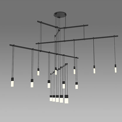 Sonneman Suspenders LED 4-Tier Tri-Bar Multi Light Pendant