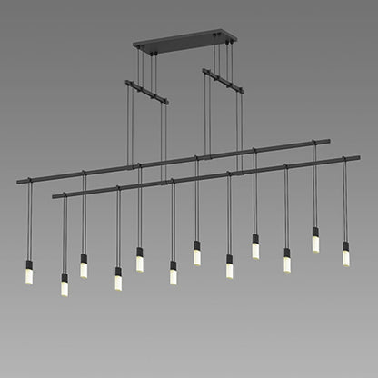 Sonneman Suspenders LED 2-Tier Tandem Linear Pendant