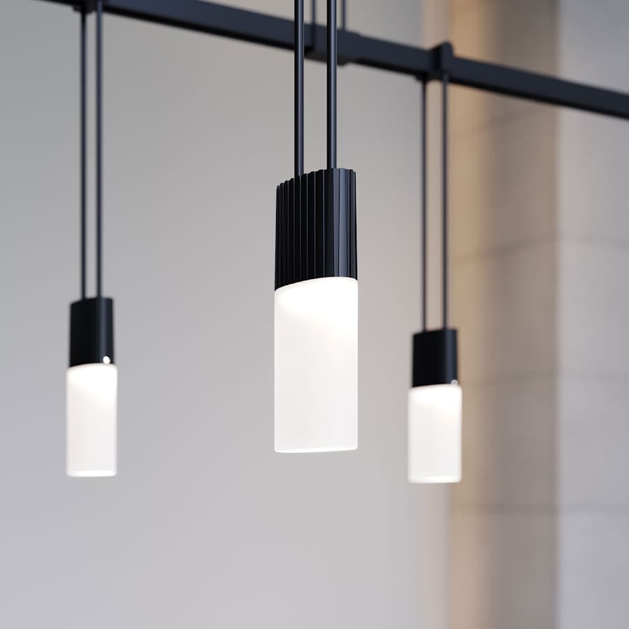 Sonneman Suspenders LED 2-Tier Tandem Linear Pendant