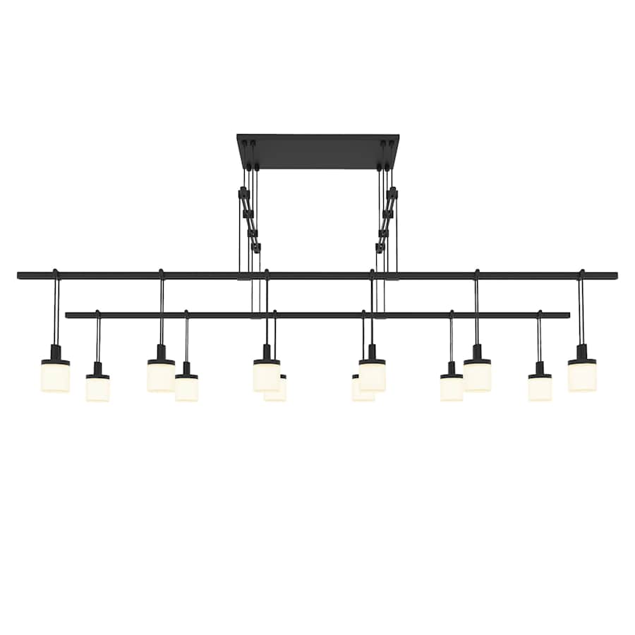 Sonneman Suspenders LED 2-Tier Tandem Linear Pendant