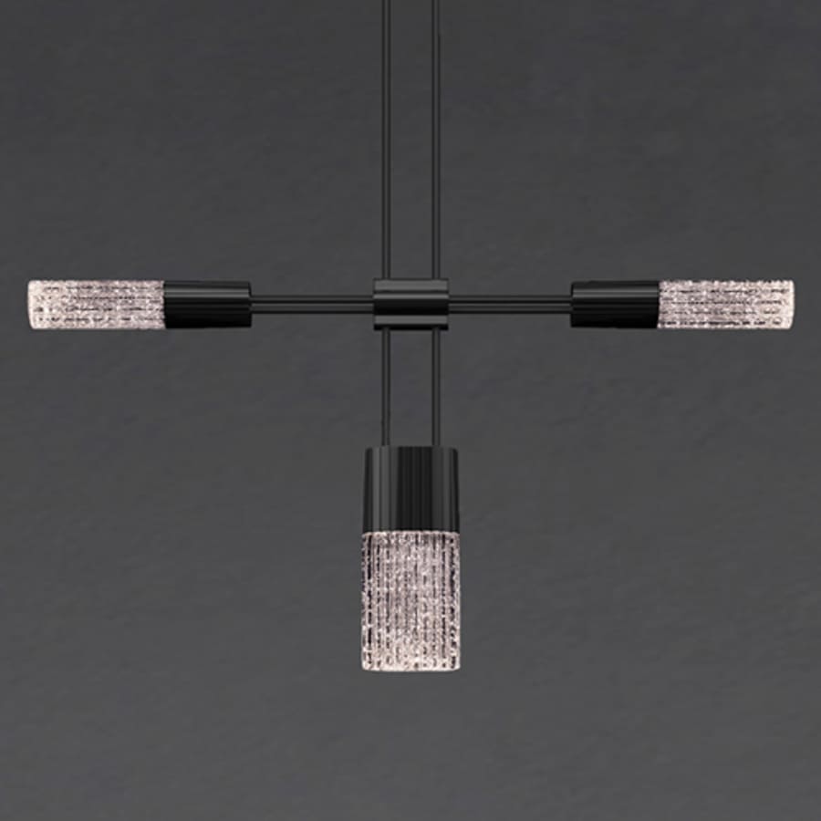 Sonneman Suspenders LED 3-Bar Offset Linear Pendant