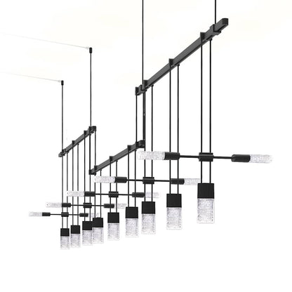 Sonneman Suspenders LED 3-Bar Offset Linear Pendant