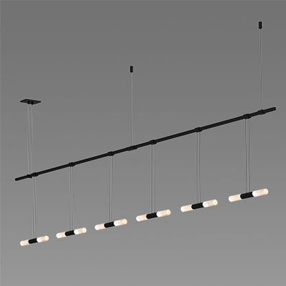 Sonneman Suspenders LED 2-Bar In-Line Linear Pendant