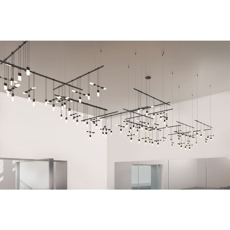 Sonneman Suspenders 4-Tier Gallery Matrix LED Lighting System