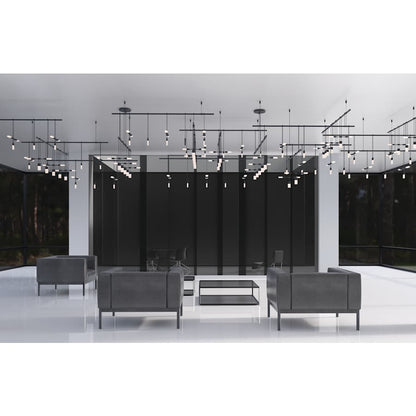 Sonneman Suspenders 4-Tier Gallery Matrix LED Lighting System
