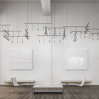 Sonneman Suspenders 4-Tier Gallery Matrix LED Lighting System