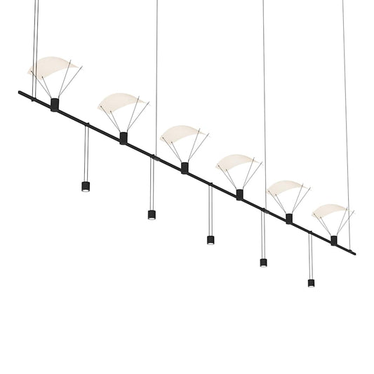Sonneman Suspenders 11 Light 110" Wide Full Sized Pendant