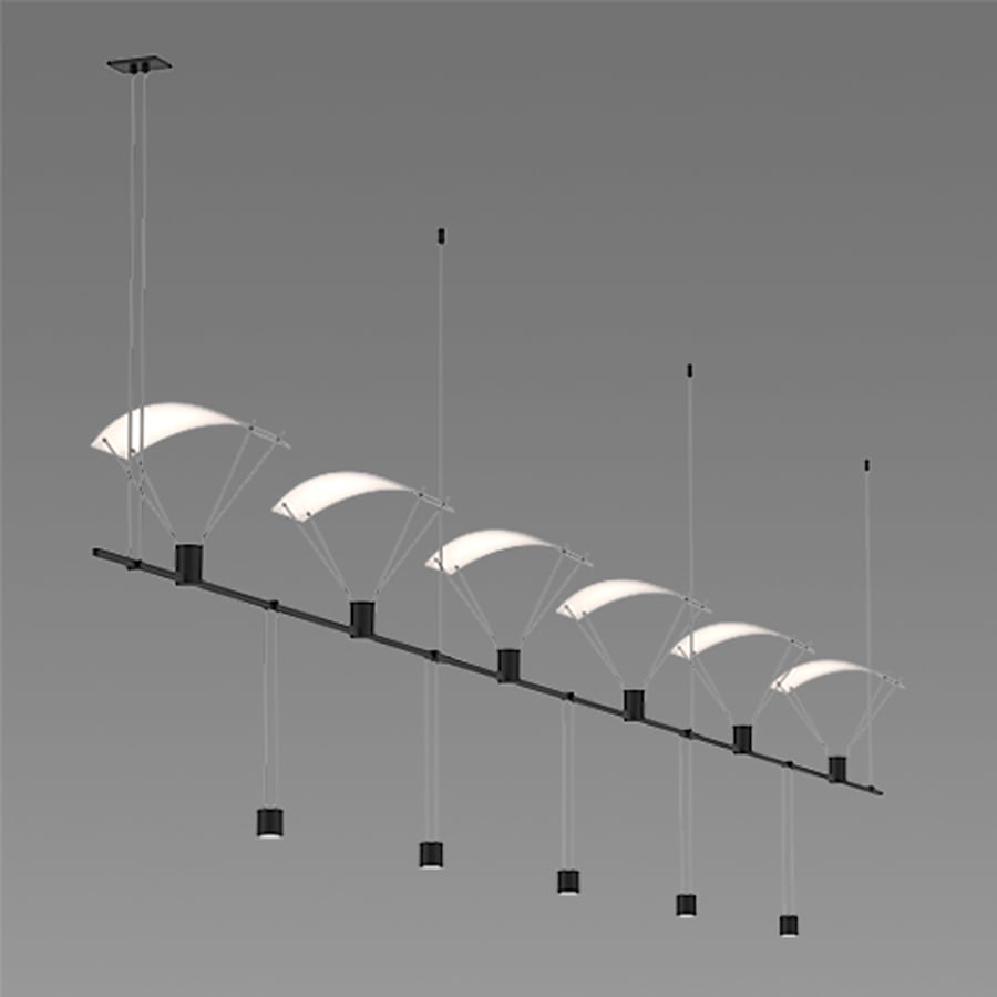 Sonneman Suspenders 11 Light 110" Wide Full Sized Pendant