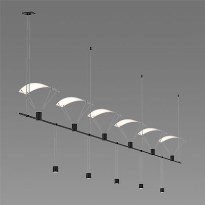 Sonneman Suspenders 11 Light 110" Wide Full Sized Pendant